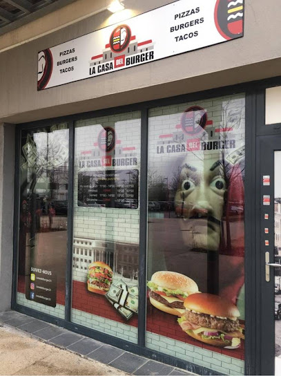 Pizza de La Casa Del Burger à Dijon