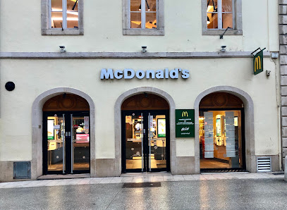 Pizza de McDonald's à Dijon
