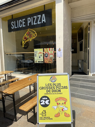 Pizza de Slice Pizza à Dijon