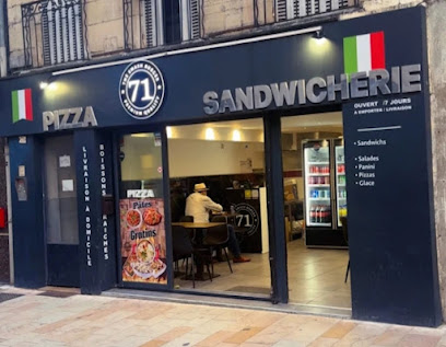 Pizza de THE SMASH 71 à Dijon