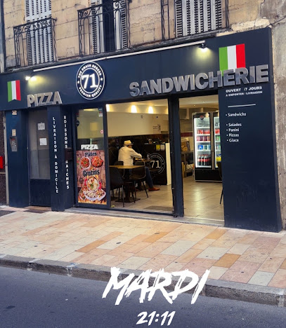 Pizza de The smash 71 à Dijon